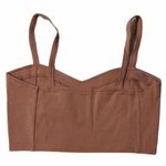 OTL Nude Cropped Bralette Tank NWOT Size M Photo 3