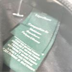 LAUREN RALPH LAUREN Striped Toiletry Pouch Bag Black White Photo 5