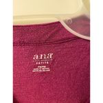 a.n.a Dark Pink  button up top size petite medium Photo 4
