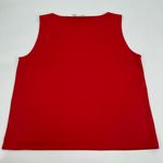 Chico's Market By  Tank Top Shell Chico’s 3 Red Layering Top Sleeveless (XL) READ    Photo 6