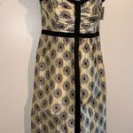 Milly of New York Womens Strapless Silk Printed Cocktail Dress Size 8 π Photo 13