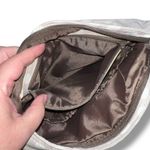 Thirty One Womens Polka Dot Crossbody Hand Bag Purse Shoulder Bag Beige White Tan Photo 6