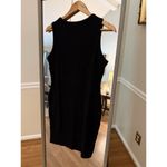 Panesare Bodycon Black Casual Sz XLT Wrap Bodycon Pencil Dress Photo 4