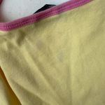 Moda International Pop Tart Baby Tee Yellow Size M Photo 4