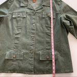 Via Penny Lane Reworked Apparel | Disney Villain Baddies Green Denim Jacket 1X Photo 5