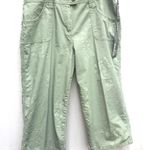 Chico's NWT 2 Chico’s Crop Capri Pants Pastel Green Women’s Photo 1