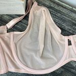 Curvey Couture SET of 2 Brown & Nude Unlined Underwire Sheer Bras 42H Size undefined Photo 2