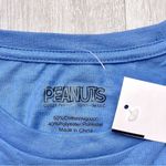 Peanuts SNOOPY Long Sleeve Top S Blue Photo 2