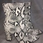 SheIn Snake Print Boots Photo 0