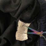 L.L. Bean Size 14 Navy Blue Linea Nylon Swim Shorts Lockets Elastic Waist Photo 3