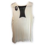 LuLaRoe Womens Top Size 1X Rise Strong Tank Love Sport Cream Pink Neon NEW Photo 2