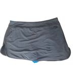 Slazenger  Women's Golf Skort Athletic Gray Blue L Large Skirt Shorts‎ Photo 1