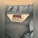 Vintage Montgomery Ward Button Up Tie Neck Blouse Pin Tucks Ruffle Sleeve *READ Blue Size undefined Photo 7