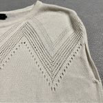 HATCH White Crochet Knit Sleeveless Sweater Size 0 EUC 100% Cotton EUC Photo 1