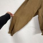 Good American  Brown Oversized Sweatshirt Womens 2X Crew Neck Closet Staple Cozy Photo 1