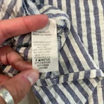 Prómesa Promesa Striped Bell Sleeve Lace Blouse V Back Women’s Size Large Photo 5