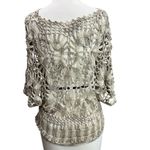 Womens Hand Knitted Crochet Top XS Photo 5
