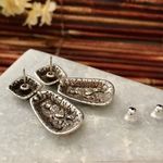 Brighton  Large Drop Earrings one post is loose Photo 2