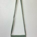 The Sak  Olive Tight Knit Crossbody Bag Photo 1
