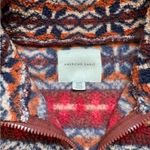 American Eagle  Fair Isle quarter zip Sherpa medium Photo 2