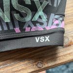 Victoria's Secret Victoria’s Secret Sport Front Zip Multicolor Logo Sports Bra Size 32C Photo 1