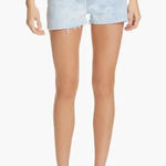 frame denim FRAME Le Grand Garcon High Waist Cutoff Denim‎ Shorts In Cloud Wash Size 29 Photo 0