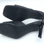BP . Womens Mirra Black High Heel Square Toe Sandals Size 9.5 Photo 5