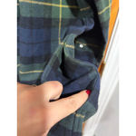 Ralph Lauren Polo Navy Green Plaid Fringe Hem Tunic Dress Popover Cotton Size 12 Photo 4