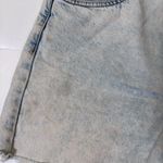 Cotton On  Blue High Straight Bermuda Distressed Jean Shorts Size 6 Photo 8