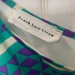 One shoulder dress! Green Photo 2