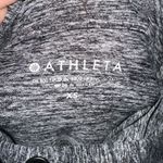 Athleta  Uptempo gray heathered XS Athleisure crop sweatshirt Photo 2