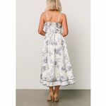 Baltic Born NWT Bellagio Midi Dress Size XL Slate Floral Photo 2