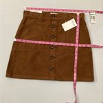 Kensie  Jeans Cordoroy Mini Skirt NEW! Photo 7