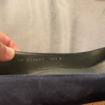 Stuart Weitzman  Navy Blue Suede Wedge Shoes Corkswoon size 10.5 Photo 4