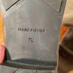 Marc Fisher Side Zip Over The Knee Faux Suede Boots Taupe size 7 Photo 8