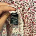 AFRM Monna Mini Floral Casual Dress Side Cut Outs Pink Sold on Revolve Sz S Photo 10