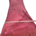 Komarov Sz XS/S Women's Mauve Pink Vneck Pleated Skirt Sleeveless Maxi Dress Photo 8