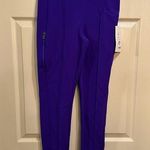 Athleta Womens Glacier Snow Skinny Pant Purple Side Zip Elastic Waist Size 6 NWT Photo 0