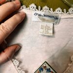 NWT “ Of the Moment” size L chenille flowers tradwife nightgown. Pink Size L Photo 3