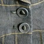 Bisou Bisou  Dark Blue Denim Jacket Photo 3