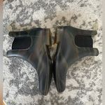 J.Crew  Size 7  Chelsea Camo Rain Bootie Boot Green Army Photo 2