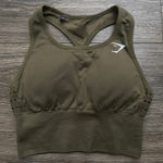Gymshark  Sports Bra or Crop top Green Photo 0