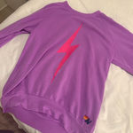 Aviator Nation  Lightning Bolt Sweatshirt Photo 0
