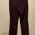 Dark Maroon Dress Pants Size 6 Photo 2