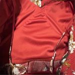 Xhilaration Women's XL Red Floral Sleeveless Jumpsuit Wide-Leg Casual Photo 10