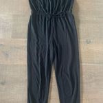 Madewell mwl breeze drawstring black casual jumpsuit Photo 2
