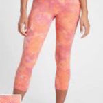 Athleta Salutation Stash Pocket II Textured Legging Island Coral Photo 0
