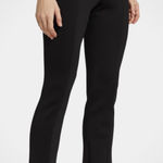 Good American NWT Good Waist High Rise Ankle Zip Scuba Pants Black Size Small Photo 0