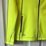 Ogio Neon Yellow Lightweight Jacket w/ Hood and Full Zipper Photo 4