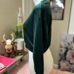 Heart & Hips  Cropped velvet sweater size SMALL Photo 3